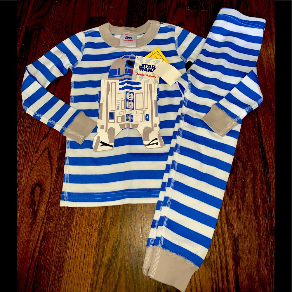 R2D2 Android Star Wars Hanna Andersson size 100 or 4